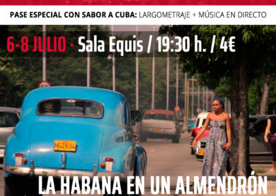 Sesión especial: cine y música con la película La Habana en un almendrón